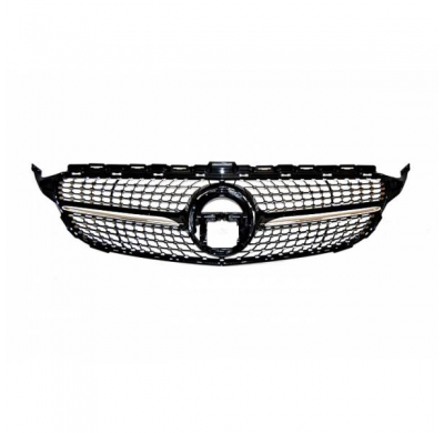 Parrilla Mercedes W205 2019+ Look Diamond - Plástico Abs
