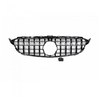 Parrilla Mercedes W205 2019 Look Gt Cámara - Plástico Abs
