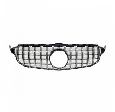 Parrilla Mercedes W205 Look Gtr - Plástico Abs