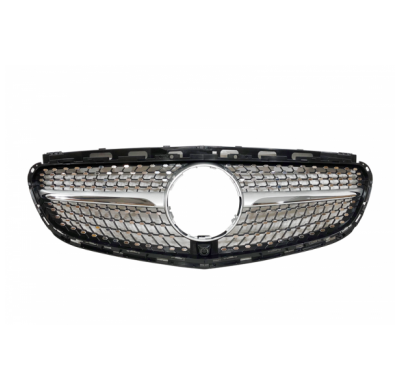 Parrilla Mercedes W212 2014 Look Diamond Cámara fabricado en: Plástico ABS