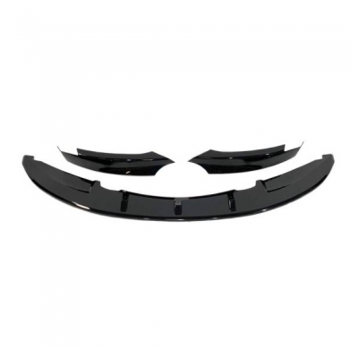 Spoiler Delantero Bmw E82 / E88 M Performance Brillante Negro *Plástico Abs