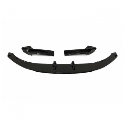 Spoiler Delantero Bmw F22 / F23 2013 M Performance Brillante Negro - Plástico Abs