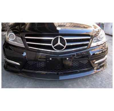 Spoiler Delantero Mercedes W204 C63 2011-2014 Carbono - Spoiler Delantero Fibra De Carbono