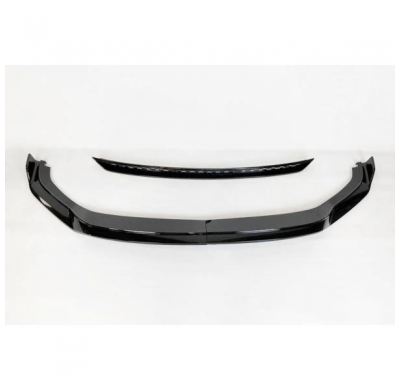 Spoiler Delantero Volkswagen Bulli T6.1 Negro Brillante Plástico ABS