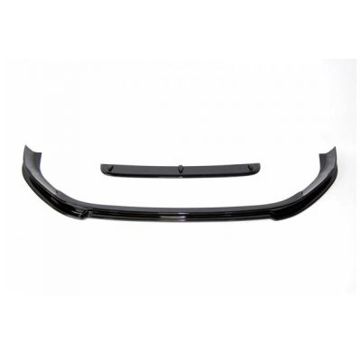 Spoiler Delantero Volkswagen Golf 7 R Negro Brillante - Plástico ABS