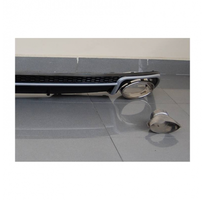 Difusor Trasero Audi A4 2016+ Look Rs4 Abs - Difusor Trasero Plástico Abs
