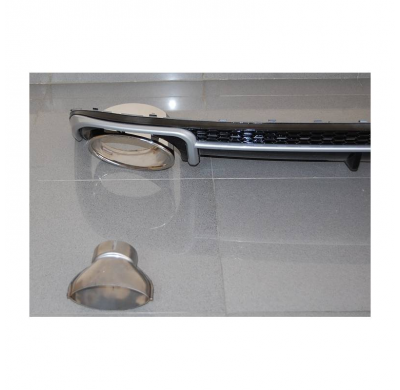 Difusor Trasero Audi A4 2016+ Look Rs4 Abs - Difusor Trasero Plástico Abs