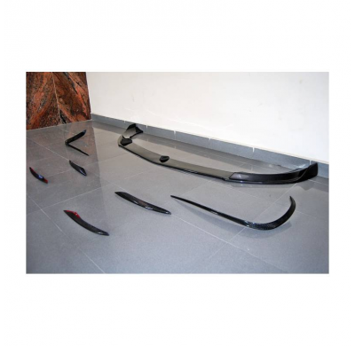 Spoiler Delantero Mercedes W213 Carbono - Fibra de Carbono