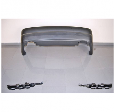 Paragolpes Trasero Bmw E46 98-05 Tipo M3 4p Doble Salida - Plástico Abs