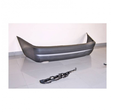 Paragolpes Trasero Bmw E46 98-05 Tipo M3 4p Doble Salida - Plástico Abs
