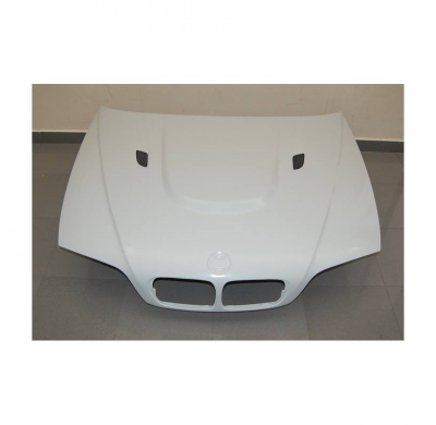 CAPO FIBRA VIDRIO BMW E46 '98-01 2P LOOK M3 - Capó Fibra de vidrio
