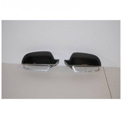 CUBRE ESPEJOS CARBONO Audi A4 08-12 (B8) - Cubre Espejos Fibra de Carbono