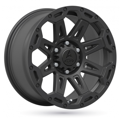LLANTA ALUMINIO AMERICAN ELITE WHEELS EAGLE NEGRO MATE 9 x 17 Et:25  5 x 114,3 73