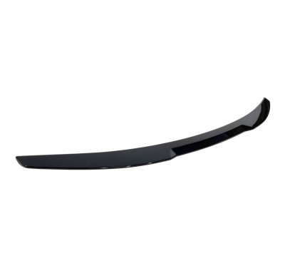 Alerón Audi A3 Sedan 2014-2020 Look M4 Brillante Negro Plástico ABS