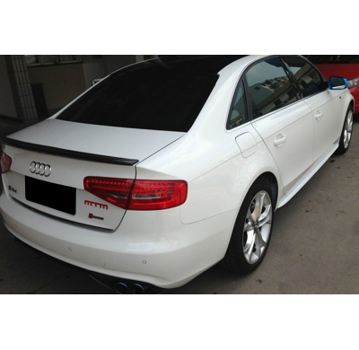 Alerón Audi A4 B8 09-12 Carbono II Fibra de Carbono