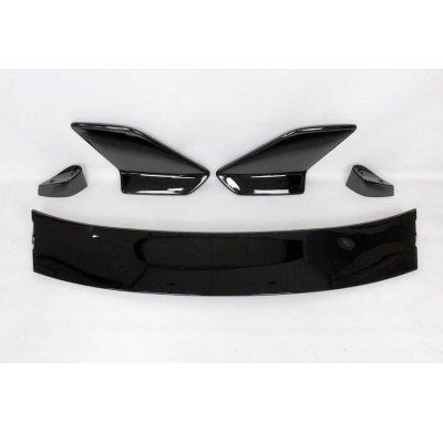 Alerón Honda Civic 2020 look Type R Negro brillante Plástico ABS