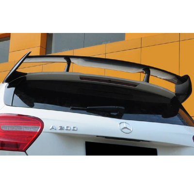 Alerón Mercedes W176 2012-2018 A45 Look AMG Negro brillante Plástico ABS