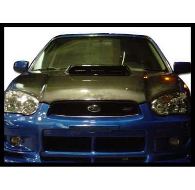 Capó Carbono Subaru Impreza '04 S/T Fibra de Carbono