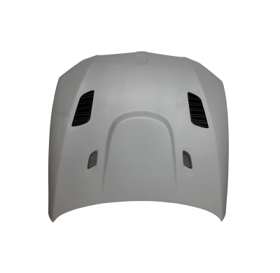 Capó De Fibra BMW E92 / E93 2006-2009 Look M3 Toma GTR Black Fibra de vidrio
