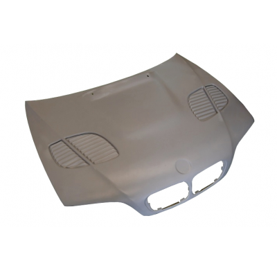 Capó Fibra BMW E46 Look M3 '98 GTR Fibra de vidrio