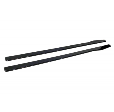 Difusor Taloneras Mercedes W205 2015+ Look AMG Negro Brillante Plástico ABS