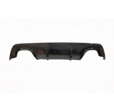 Difusor Trasero BMW E60 / E61 Look M-Tech Carbono 2 Salidas Fibra de Carbono