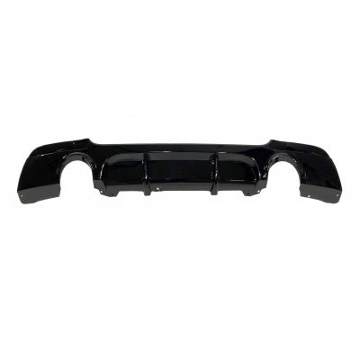 Difusor Trasero BMW E92 / E93 look M Performance Brillante Negro Plástico ABS