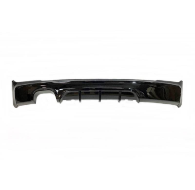 Difusor Trasero BMW F22 / F23 look M Performance Brillante Negro 1 Salida doble Plástico ABS