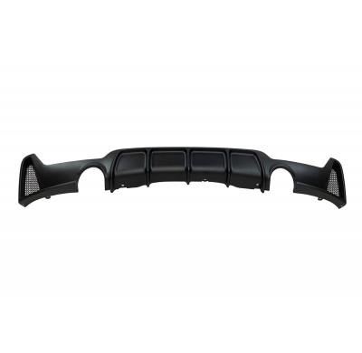 Difusor Trasero BMW F32 / F33 / F36 Look M Performance 2 Salidas doble Plástico ABS