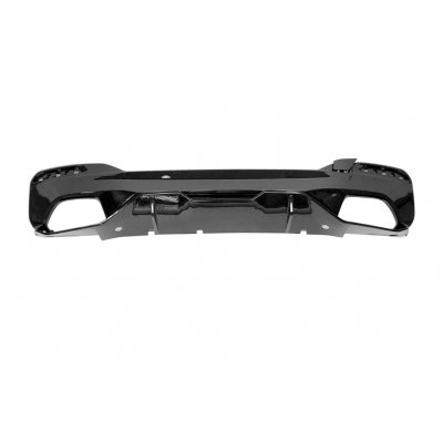 Difusor Trasero BMW G30 / G31 530 Look M Performance Negro brilo Plástico ABS