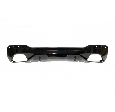 Difusor Trasero BMW G30 / G31 LCI Look M Performance Negro brilo Plástico ABS