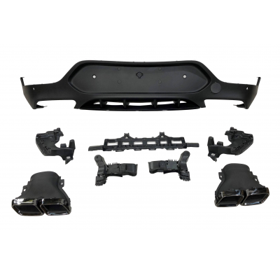 Difusor Trasero Mercedes GLC X253 COUPE 2015-2019 ABS Plástico ABS