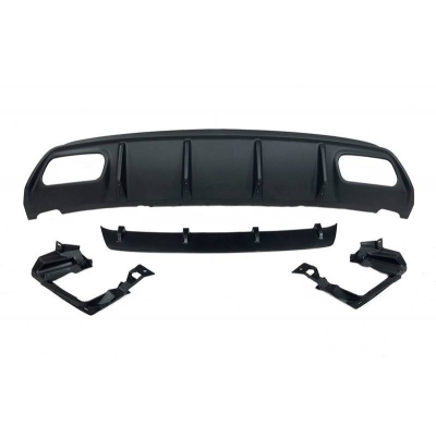 Difusor Trasero Mercedes W176 2012-2018 Look AMG ABS Plástico ABS