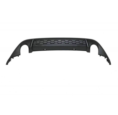 Difusor Trasero Volkswagen Golf 7 look GTI 1 Salida Plástico ABS