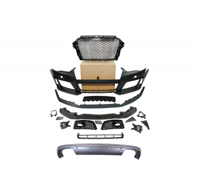 Kit De Carrocería Audi A3 V8 13-15 Sportback Look RS3 II Plástico ABS