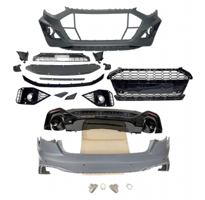 Kit De Carrocería Audi A4 2020+ Sedan Look RS4 Plástico ABS