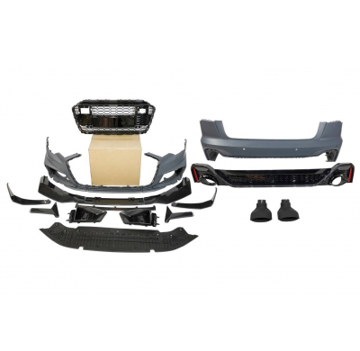 Kit De Carrocería Audi A6 C8 Avant 2020+ Look RS6 Carbono Plástico ABS