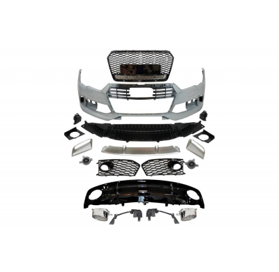 Kit De Carrocería Audi A7 2015-2018 S-Line Look RS7 Plástico ABS