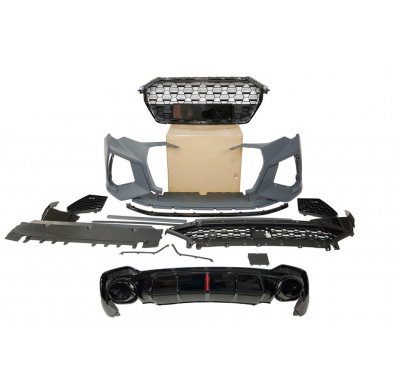 Kit De Carrocería Audi Q3 2018-2022 Look RSQ3 Plástico ABS