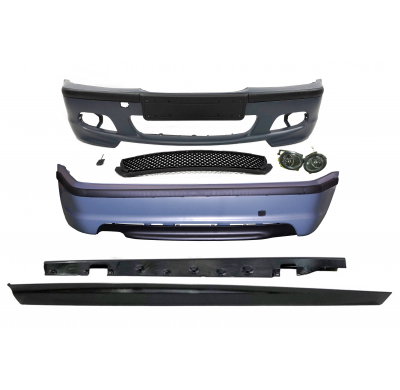 Kit De Carrocería BMW E46 4P 2002-2004 Look M-Tech ABS Plástico ABS