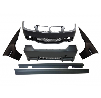 Kit De Carrocería BMW E90 05-08 Look M3 Con Aletas Plástico ABS