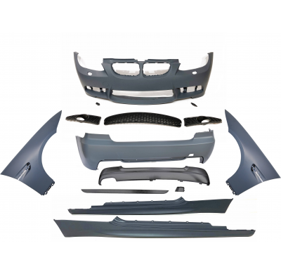 Kit De Carrocería BMW E92 / E93 06-09 Con Aletas Plástico ABS