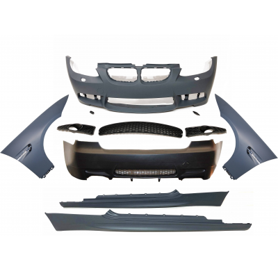 Kit De Carrocería BMW E92 / E93 06-09 Look M3 Aletas Plástico ABS