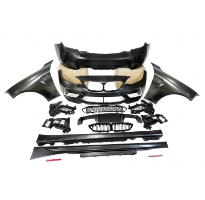 Kit De Carrocería BMW F22 / F23 2013-2019 Ensanchado Look M2 Competition Plástico ABS