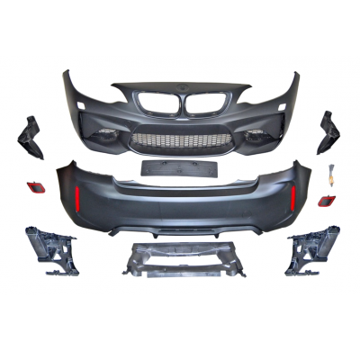 Kit De Carrocería BMW F22 / F23 2013-2019 look M2 Plástico ABS