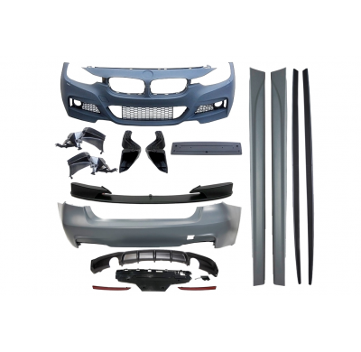Kit De Carrocería BMW F30 Look M Performance Plástico ABS