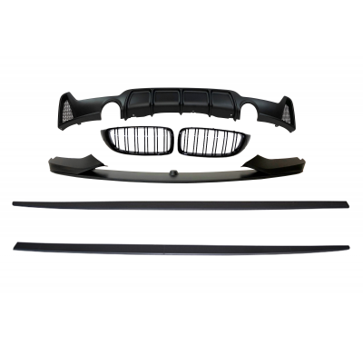Kit De Carrocería BMW F32 / F33 / F36 14 Look M Performance 2 Salidas Plástico ABS