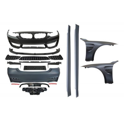 Kit De Carrocería BMW F36 Look M4 Aletas Plástico ABS