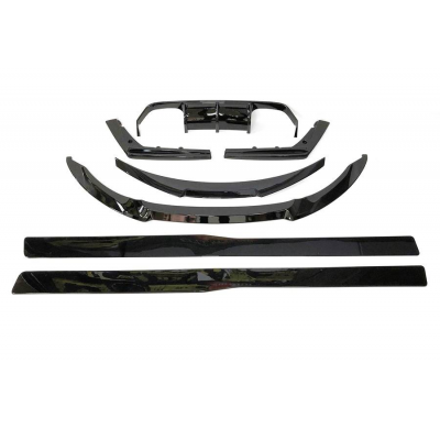 Kit De Carrocería BMW F80 Brillante Negro Look CS Plástico ABS