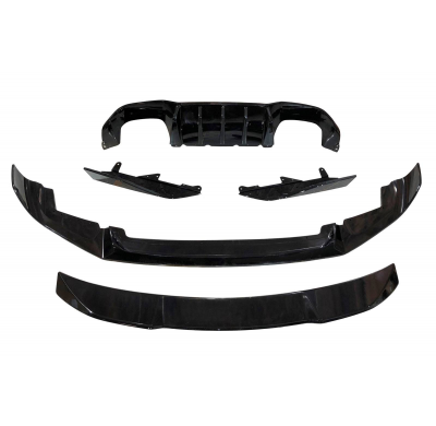 Kit De Carrocería BMW F87 Look M2 CS Performance Brillante Negro Plástico ABS